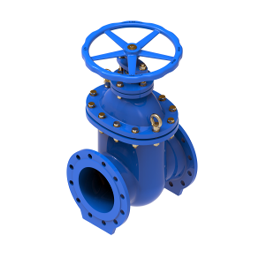 Oval Gate Valve with metal sealing